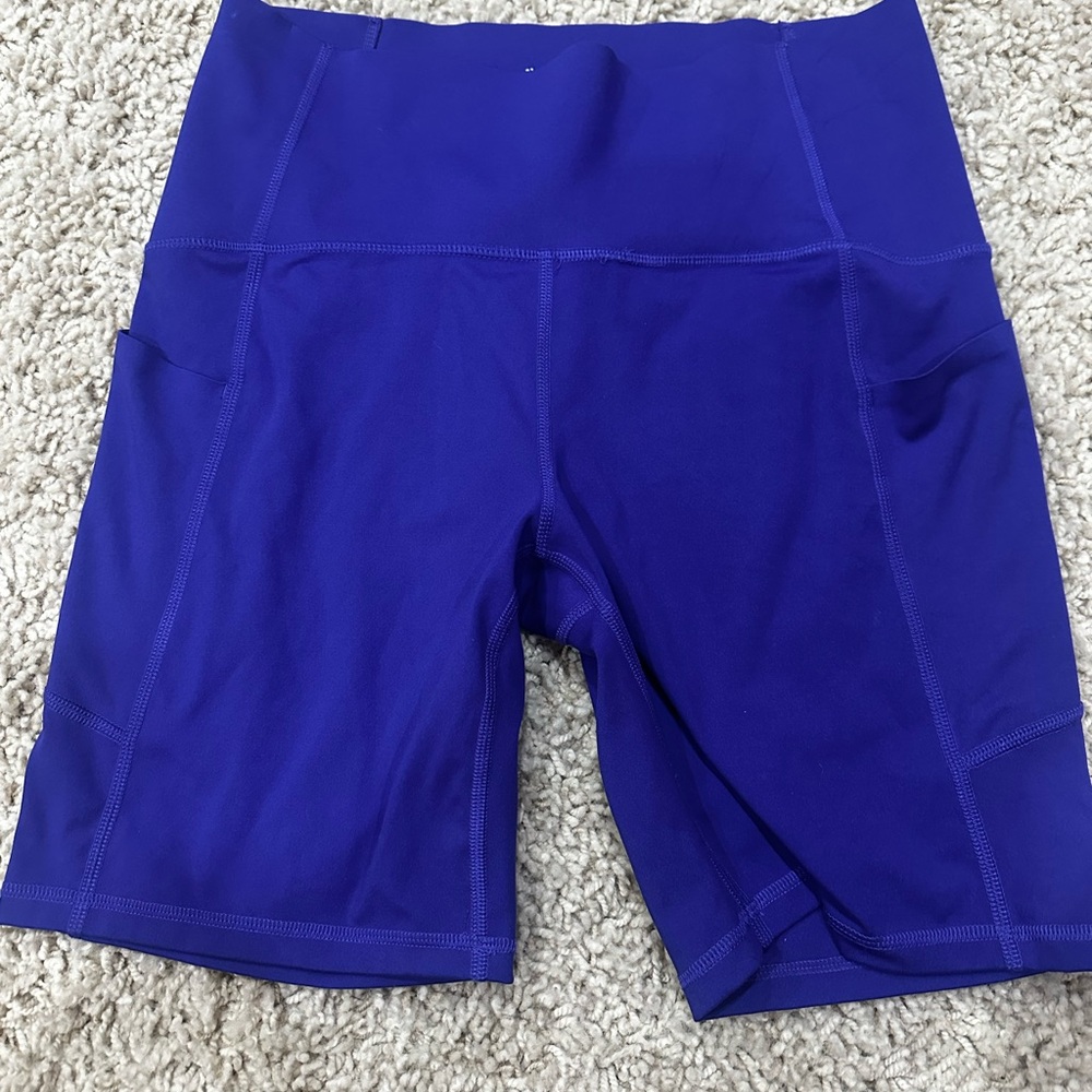 Xersion Women's Vibrant Blue Bike Shorts